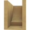 Ekena Millwork 6in. W x 8in. H x 12in. L Alpine Woodgrain TimberThane Rafter Tail, Primed Tan RFTUR06X08X12ALPRCPR - alternate 5